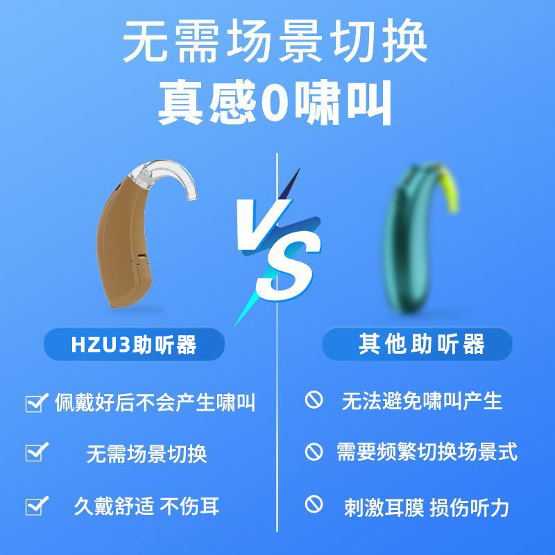 Audífono digital de 8 canales para personas mayores, auriculares inalámbricos de alta potencia genuinos para personas mayores sordas