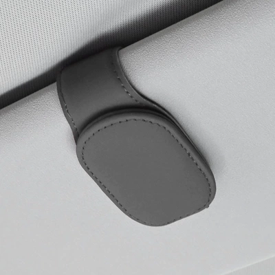 clip multifunctional card holder | Car Glasses Clip/Bill Clip - gray