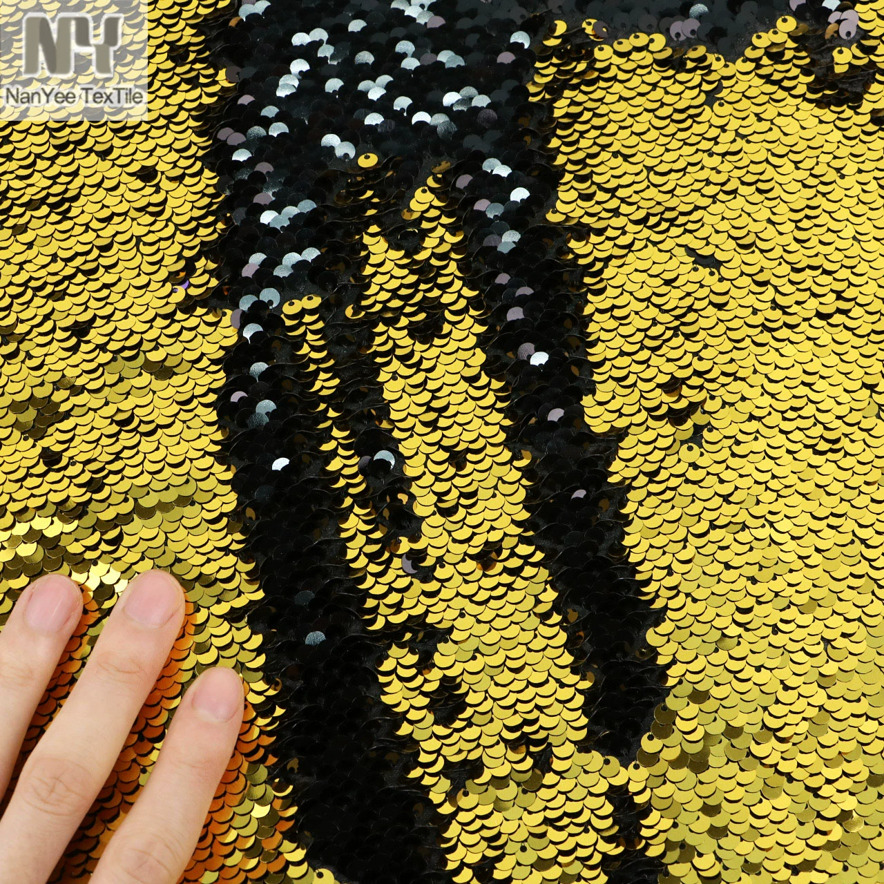Двусторонние ногти блестки sequins, творческая элитная ткань, интернет-известность