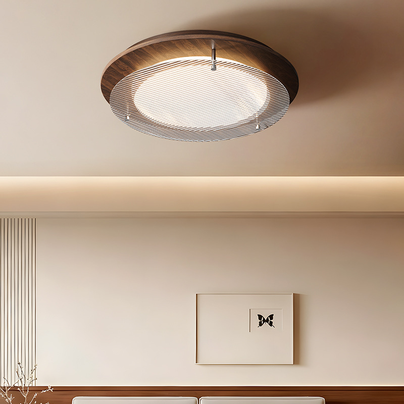 Luz de techo de la sala de estar medieval 2026 nuevo estilo francés retro americano de alto nivel dormitorio Zhongshan luminaria 461L