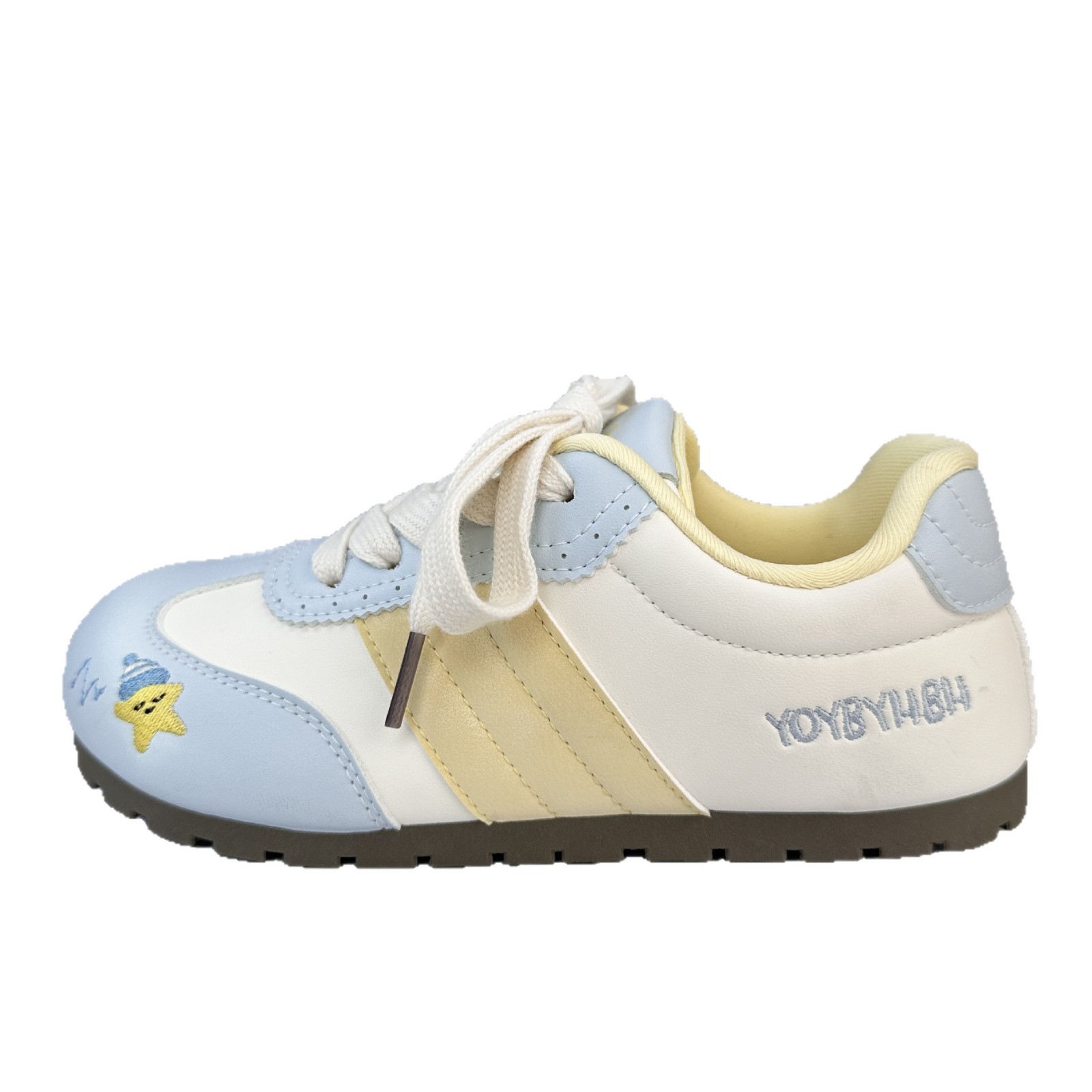 Yuanbo lindo nicho zapatos de skate para mujeres 2025 nuevo otoño deportivo casual ligero puff zapatos blancos