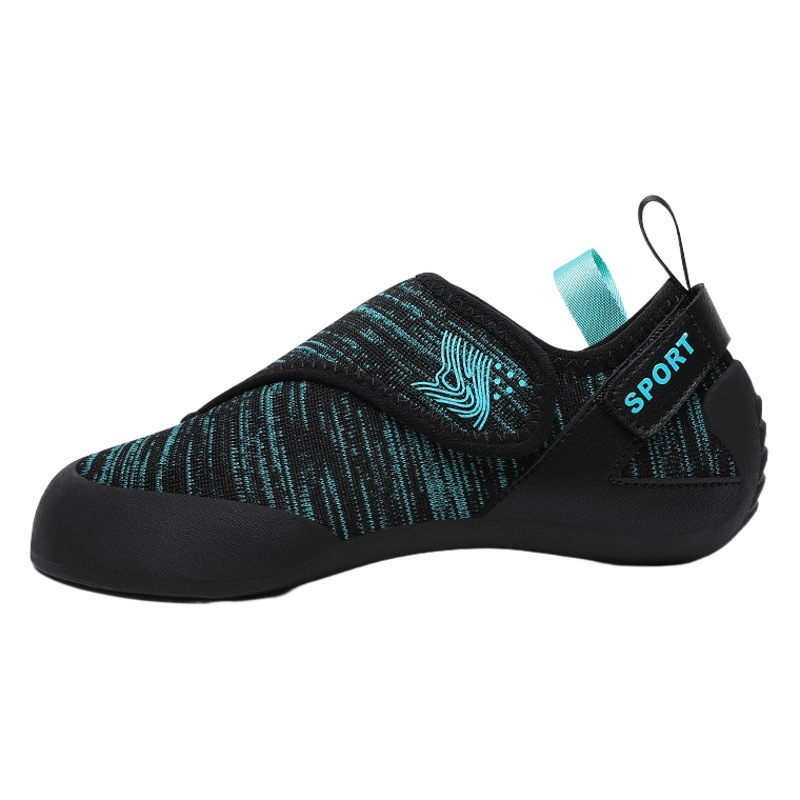 Children's Rock Climbing Shoes Special Indoor Beginner Climbing Shoes for Boys and Girls Entry Breathable Knitted Rock Climbing Shoes