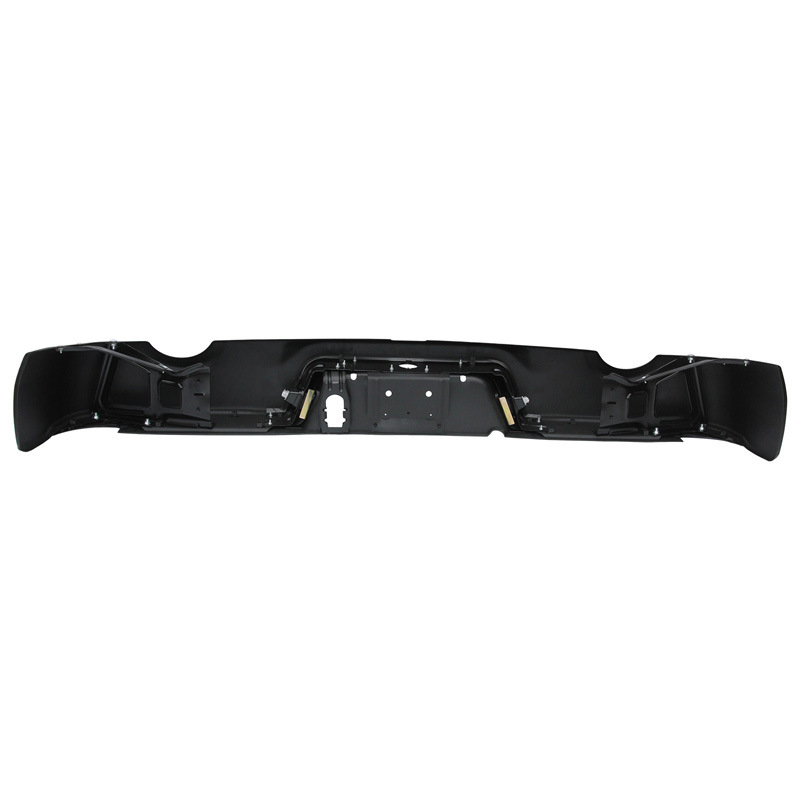 Adecuado para el parachoques trasero de Dodge Ram1500 2009-2018, modelo original Ram en color negro con ventilaciones de escape.