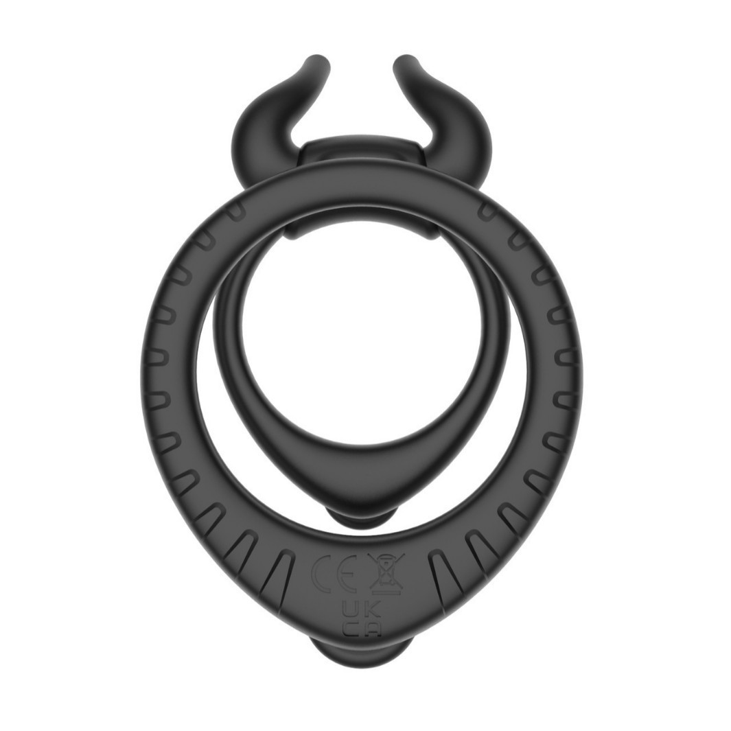 Bull Head Vibrating Ring with Prostate Massager, 10 Frequencies, Magnetic USB Charging — detail image 18