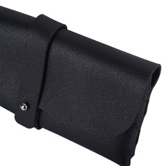 皮質軟包眼鏡盒PVC釘扣太陽鏡盒墨鏡皮盒便捷盒廠批一件代發