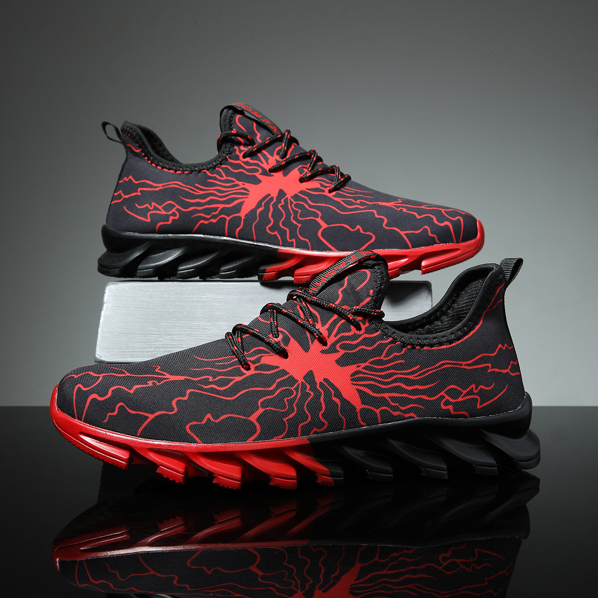 2024 New Autumn plus size Mesh Running Shoes Breathable sneaker Men's Sleeve Style Fashion Casual Shoes Men's Shoes