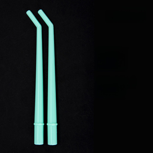 Dental surgical curved tube oral suction tube dental consumables suction tube disposable high-speed saliva aspirator dental material suction tube
