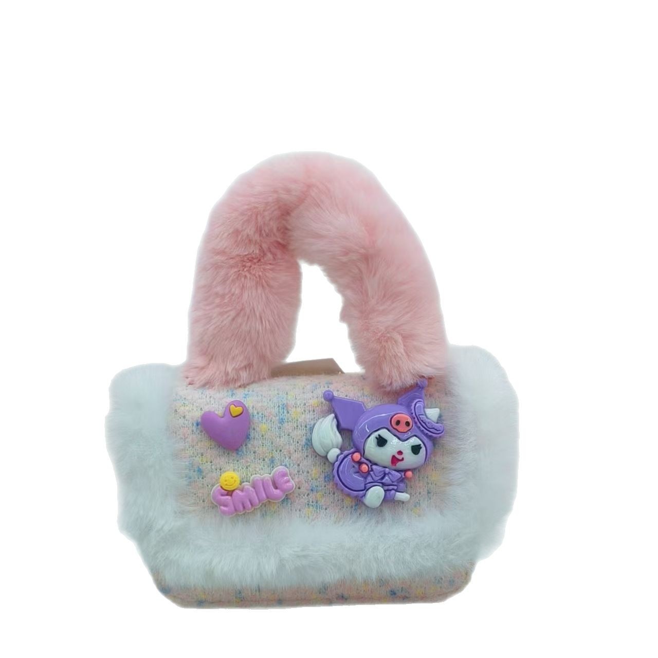 Bolsa de princesa, bolso de peluche, bolso de dibujos animados, bolso de hombro, bolso de estilo extranjero, bolso de mochila de niña, bolso de cambio de moda
