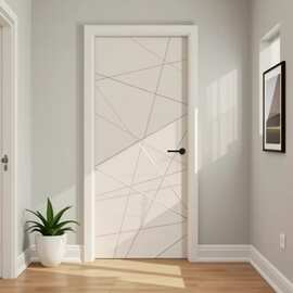 高质量木塑门树脂门WPC DOOR门免漆环保防水套装室内门