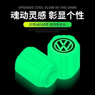 New Car Tire Luminous Valve Cap Car Air Valve Cover Universal Valve Core Cap for All Cars