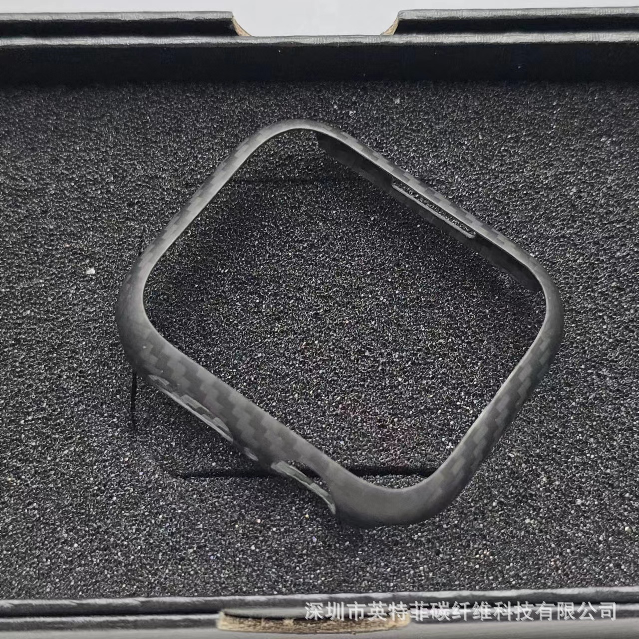 Aplicable a iWatch Apple Series8 reloj caso S7 ultra-Delgado 6 esmerilado S8 fibra de carbono 49 fibra de carbono aramida 45