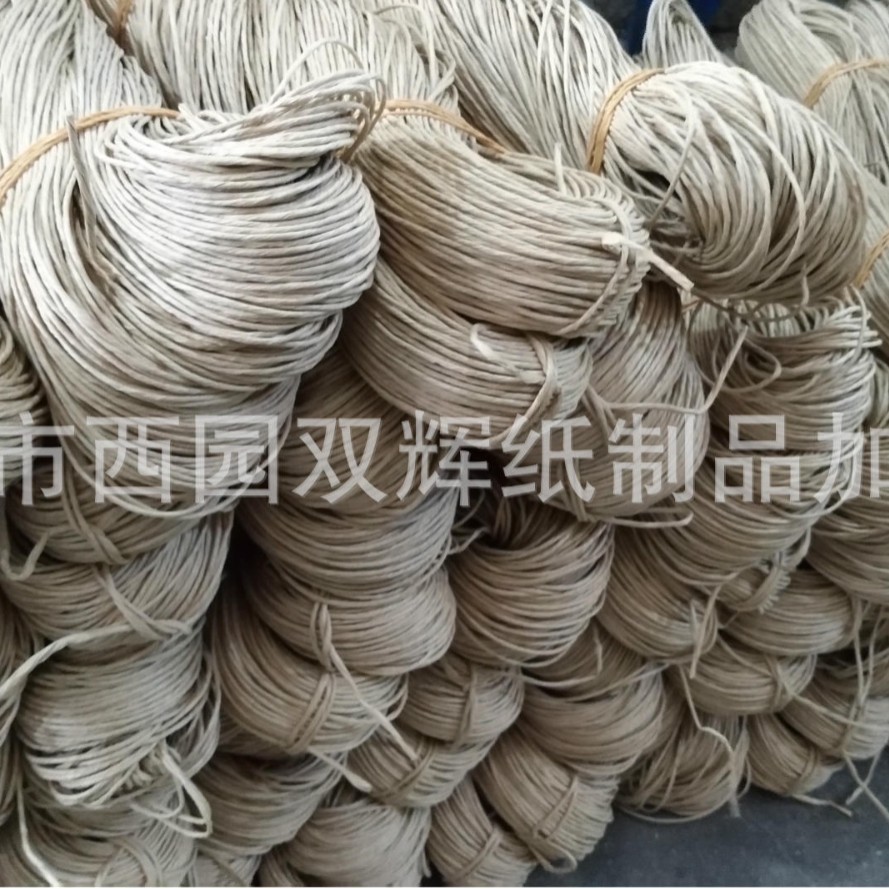 牛皮色单股2MM纸绳 包装