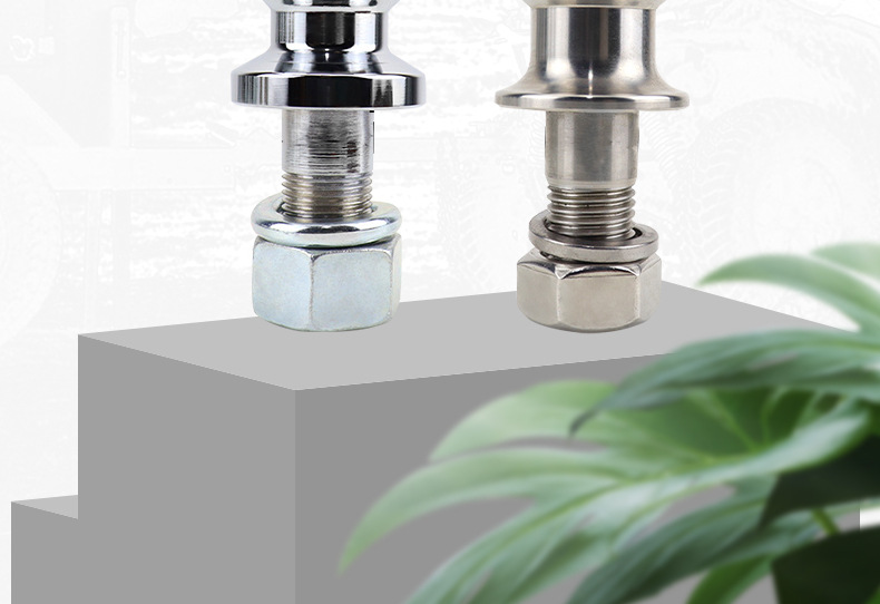 Cross-Border Manufacturer Trailer Arm Multi-Specification Connection Tow Ball Head European and American Style Trailer Camping Rv Modification Parts