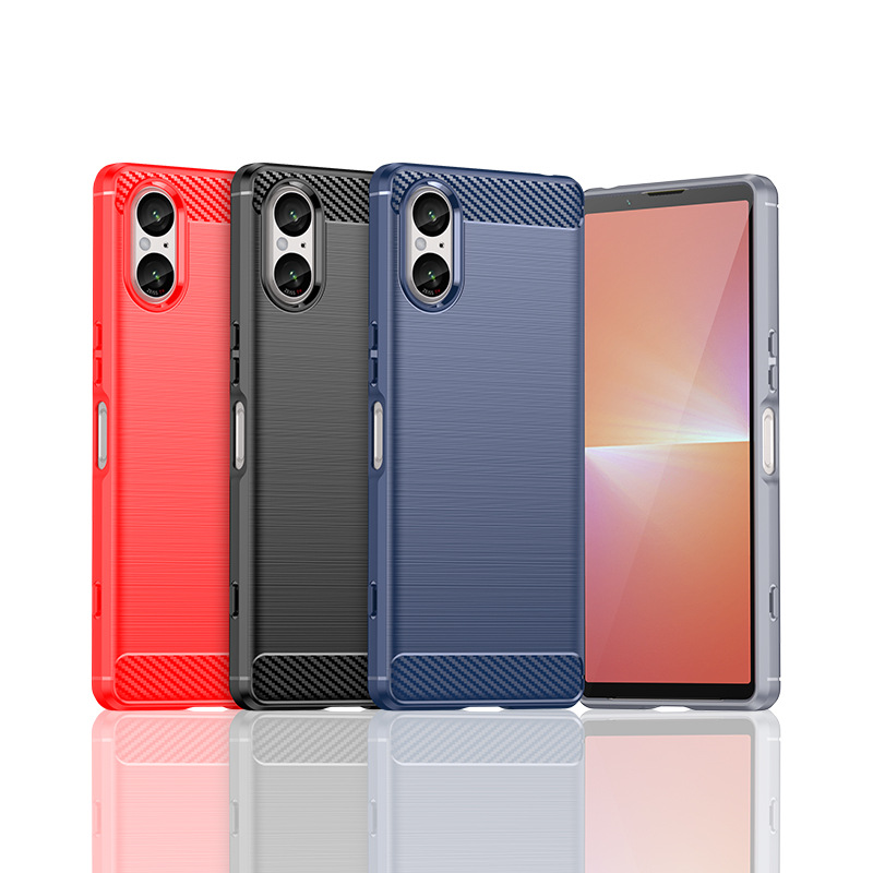 适用索尼Xperia 5V手机Xperia1IV索尼Xperia10IV拉丝全包防摔套