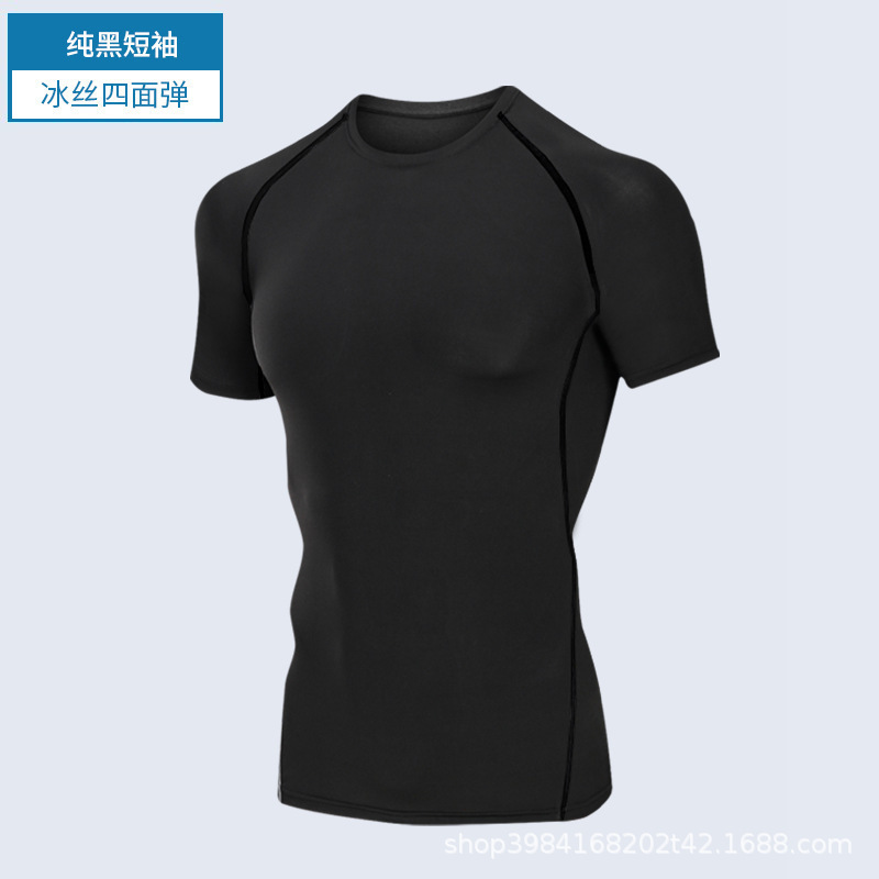 J08 퓨어블랙 반팔