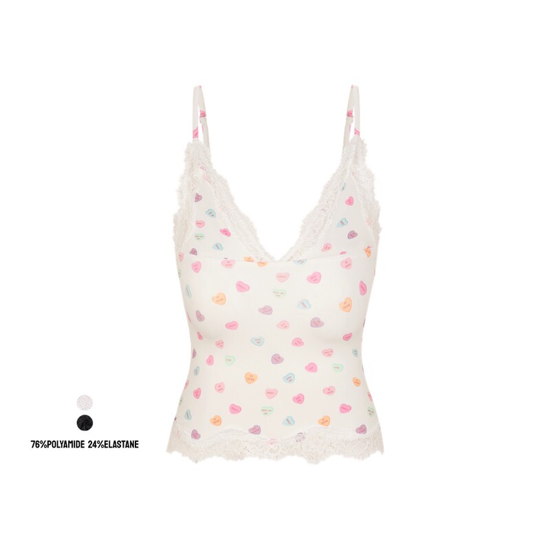 Triangle Cami Lace Camisole Without Padding Triangle Cup Skim* Same Style Shaping and Body Shaping