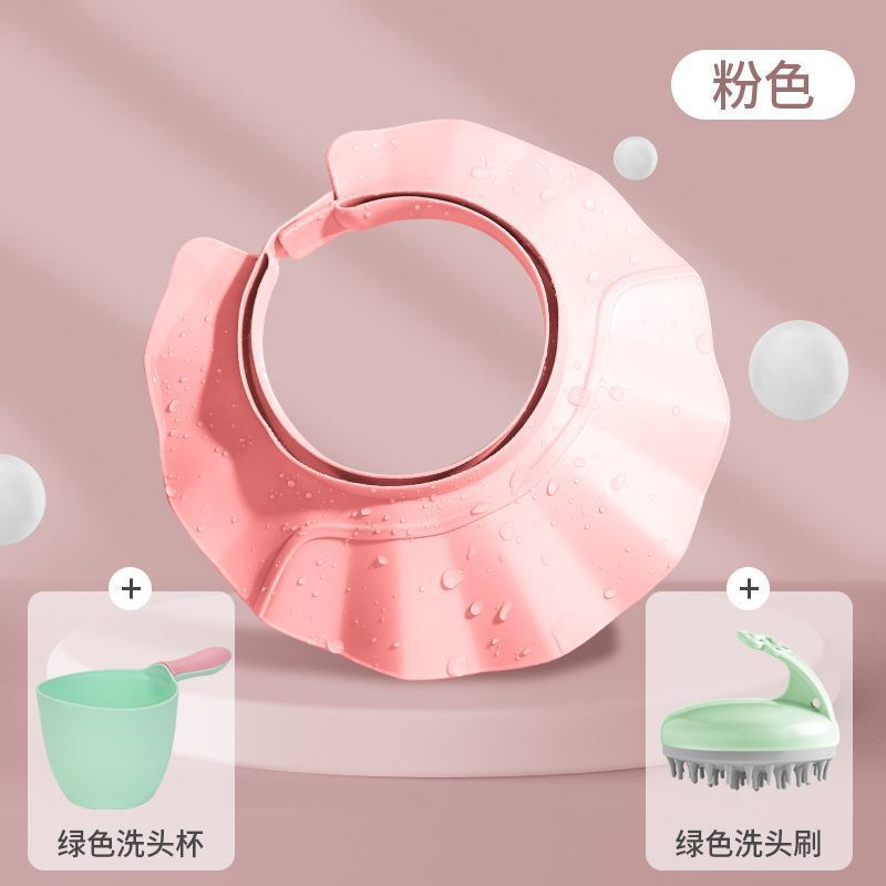 大人用シャンプーキャップ、子供用入浴用キャップ、防水目と耳の水入り防止シャワー、大人用シャワーキャップ|undefined
