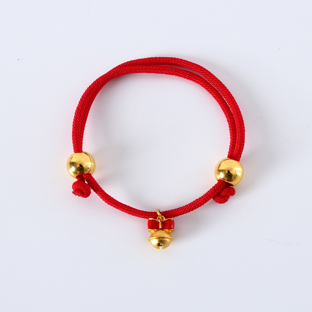 Mascota gato princesa arco campana collar pequeño perro conejo lindo perro rojo cuerda collar peluche Año Nuevo collar