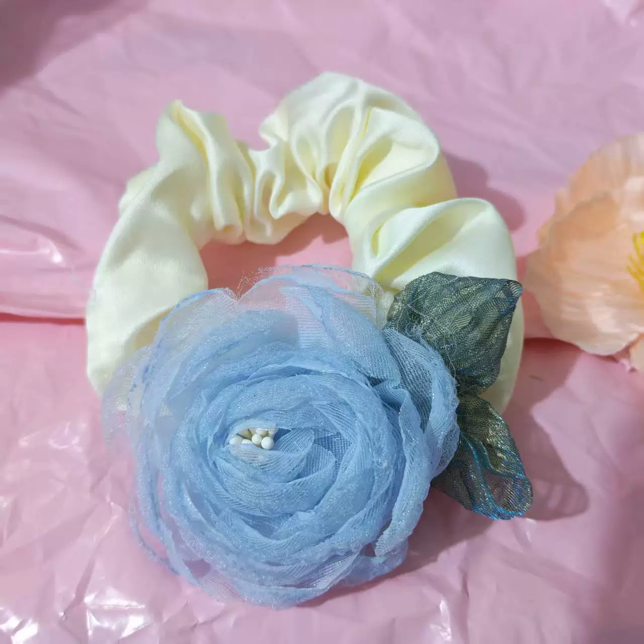 Hairgrip floral clips, princess French-style phalaenopsis & plumeria, multi-size duckbill & pins