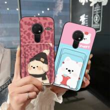 适用诺基亚手机壳新款男女款搞怪散热卡包趣味个性质感创意情侣