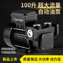 电动抽油泵12V24V220V大功率大流量自吸泵齿轮泵柴油加油机