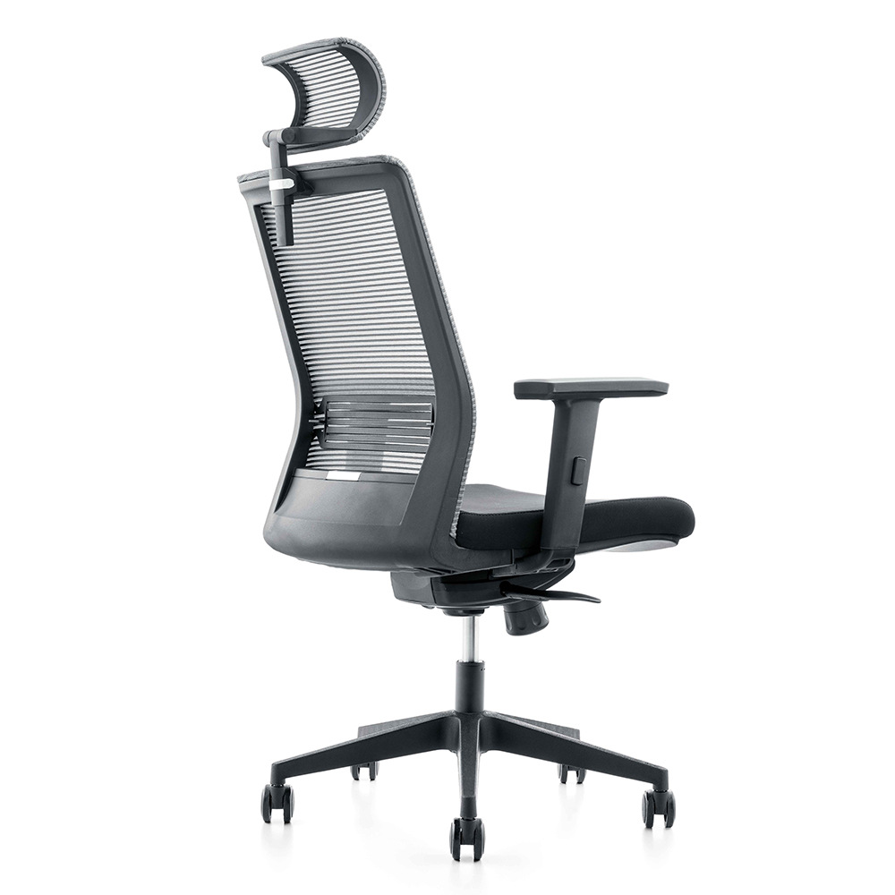 Sillas de oficina ergonómicas transfronterizas para empleados sedentarios sillas caseras cómodas perezosas Ceo sillas de computadora de tela de malla
