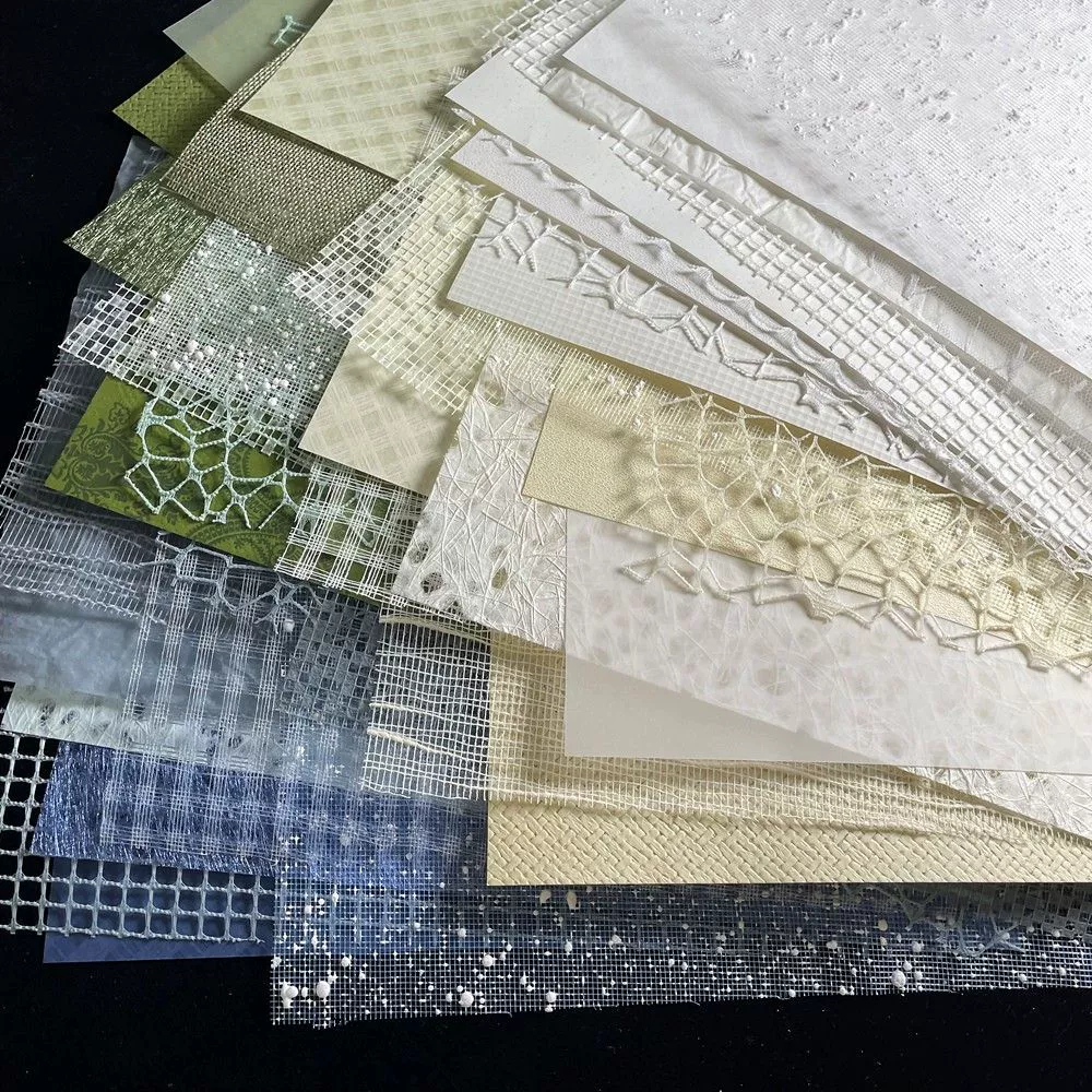 Сине-зеленая упаковочная бумага для облегчения боли, декоративный материал для журналов в традиционном стиле, небольших закусок и экологических изделий.