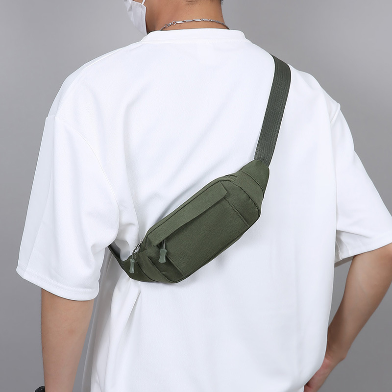 Bolso táctico al aire libre para hombres, bolso de teléfono móvil de fitness, bolso de pecho de moda, bolso de hombro ligero, ocio