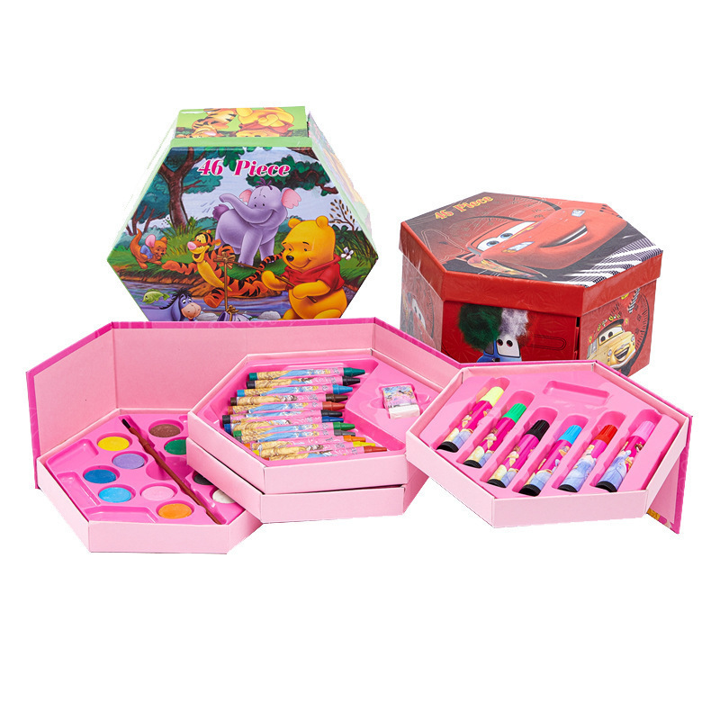 Kids Art Set Children Drawing Set Water Color Pen Crayon transfronterizo