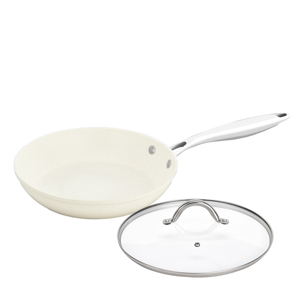 크로스보더 재고 팬 논스틱 팬 가정용 오일 무연 팬 두꺼운 멀티 사이즈 생성