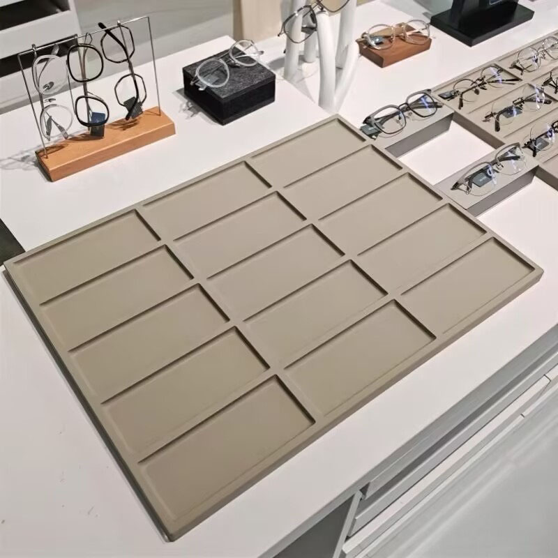 Optical Shop Painted Wooden Pallet Display Rack Display Props Glasses Storage Shelf Sunglasses Sunglasses Box