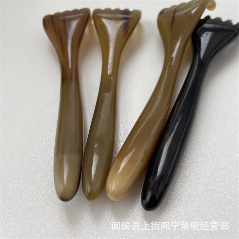 Horn Five-Claw Scalp Massage Comb Niu Jiao Shu Portable Meridian Gua Sha Relaxation Tool key features