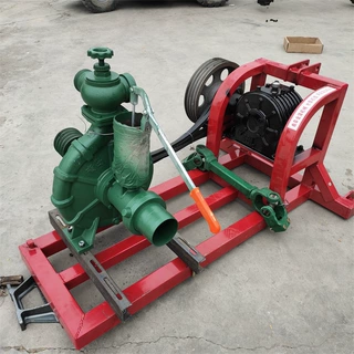 鱼塘抽水倒水泵 家用小型手推泵 抗旱高压喷灌泵