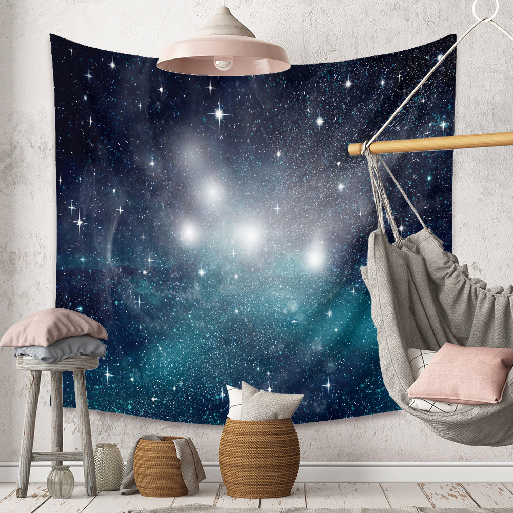 Fashion Universe Painting Wall Decoration Cloth Tapestry Wholesale Nihaojewelry display picture 86