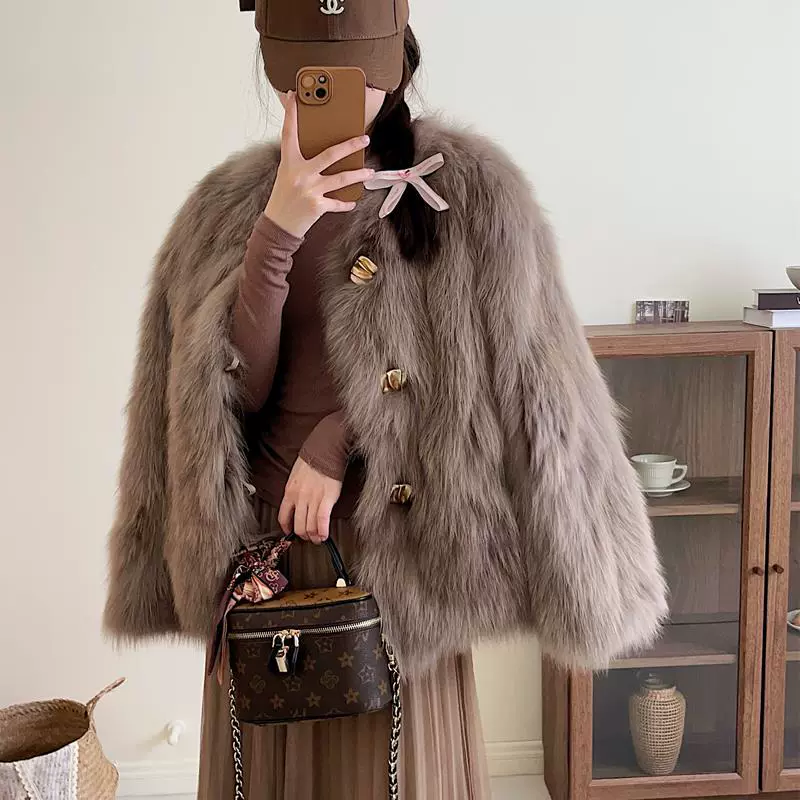 Winter jacket, 2023, mid-length, internet celebrity