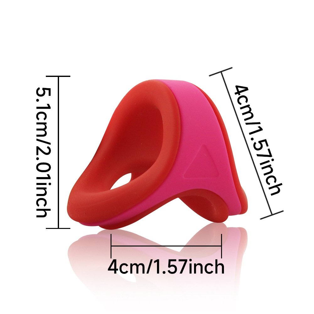 레드-로즈 레드 혼합 색상