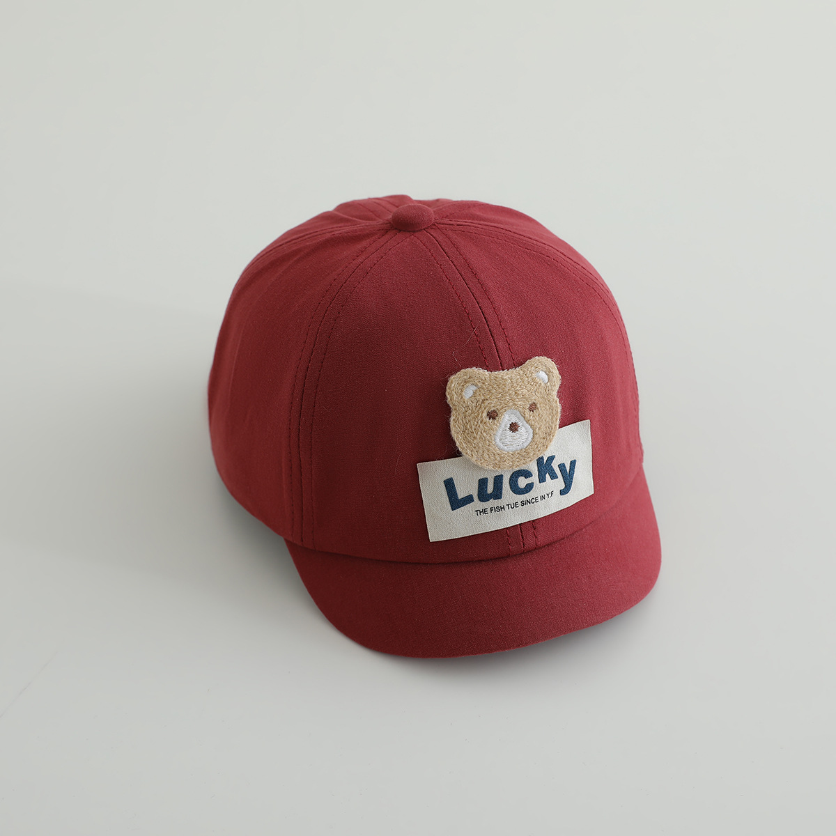 Sombreros para bebés de otoño engrosado sombrero de pato para bebés osos para hombres y mujeres, sombreros de béisbol para niños invierno y otoño 2024 nuevo