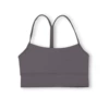 Light gray Y vest