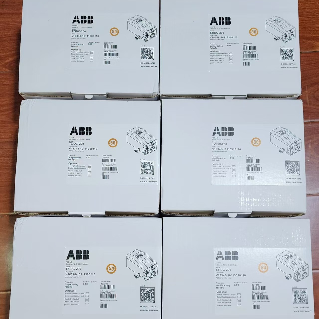 V18345-1010220001ABB阀门定位器现货议价V18345-1010220001