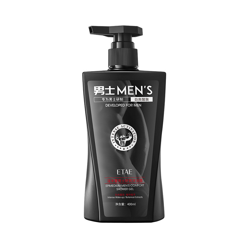 Epimedium para hombres, limpieza profunda, hidratación, curación de la piel, gel de baño al por mayor.