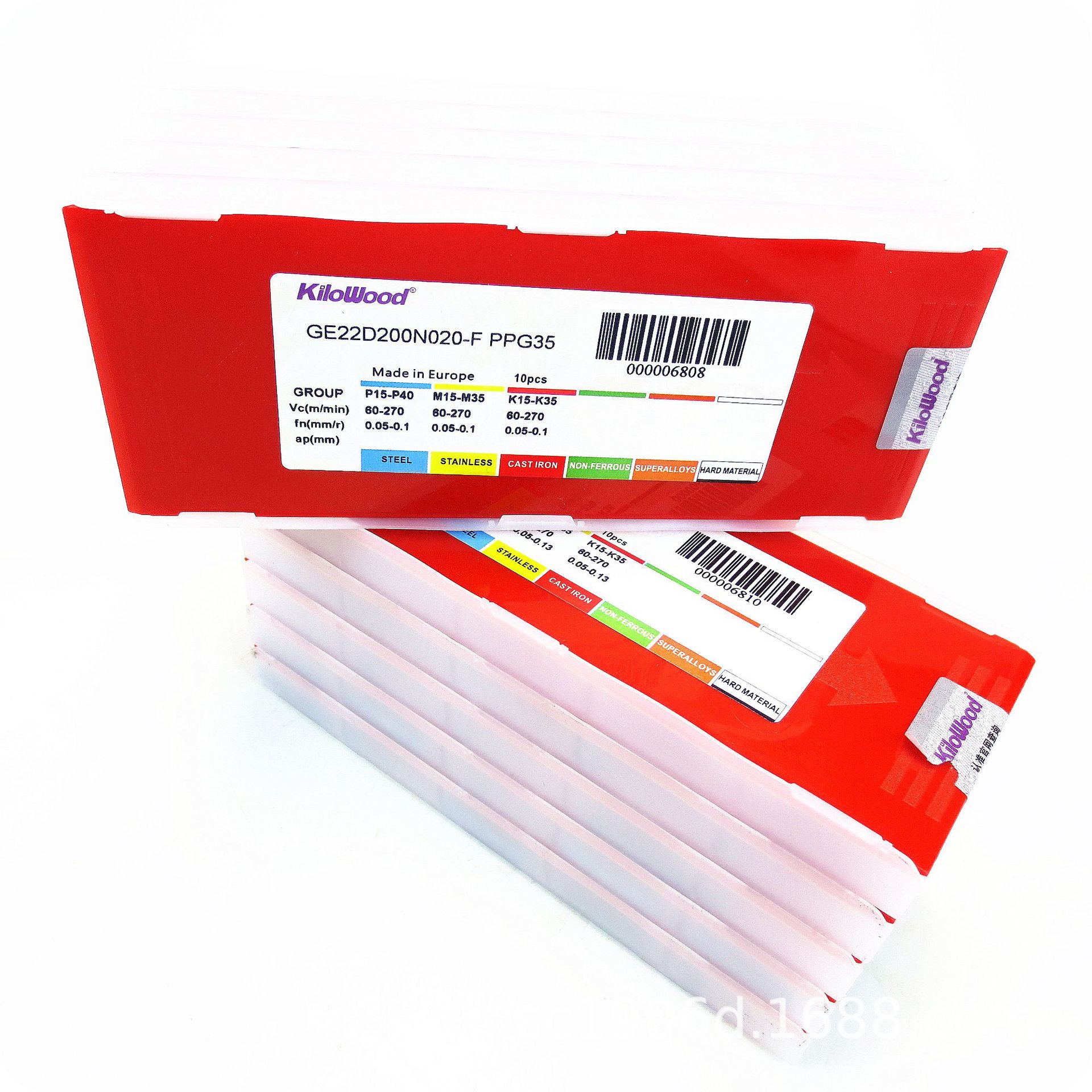 成都千木切槽刀片/KiloWood切断刀片：GE22D200N020-F PPG35