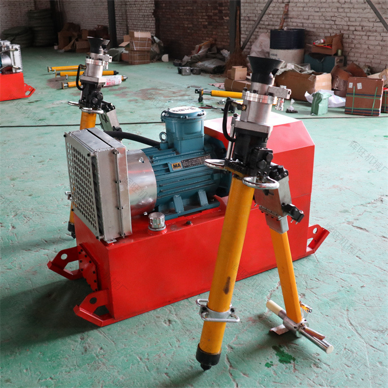 全液压矿用电动锚杆钻机 MYT液压泵站锚杆钻机现货手持帮锚杆钻机
