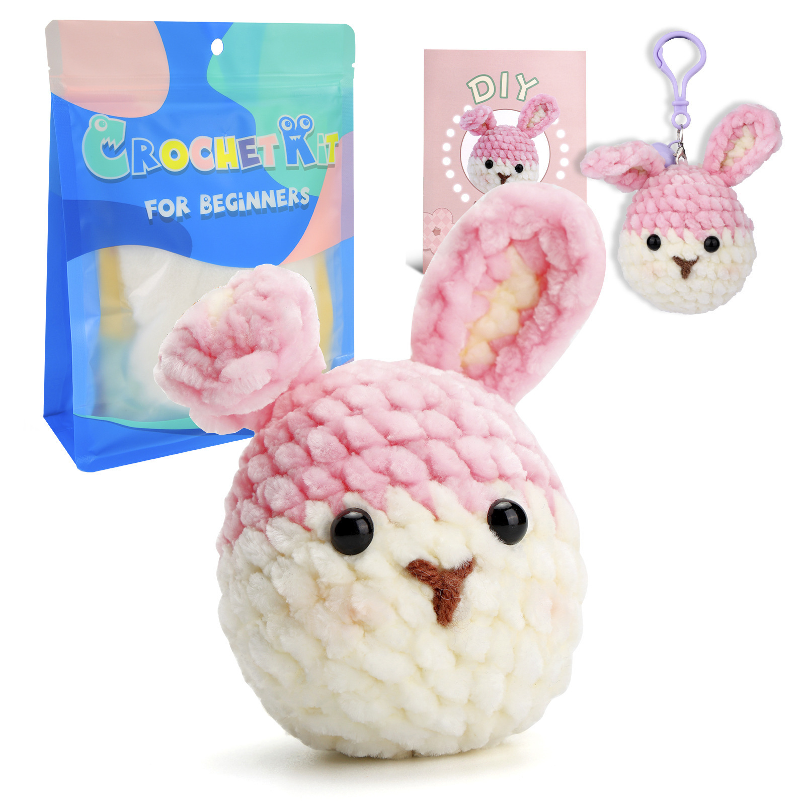 셔닐 인형 3 - 영어 설명서와 영어 동영상 설명 포함