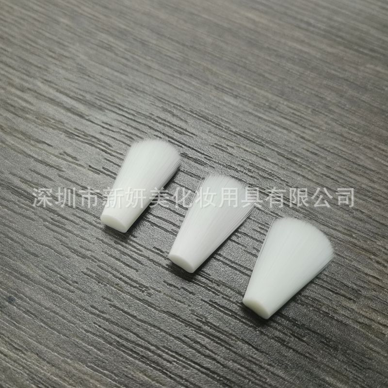 软毛刷烫毛化妆刷毛头牙缝刷刷头加工化妆刷眼影刷