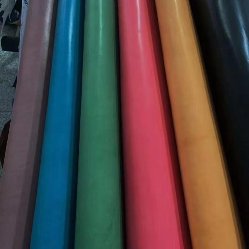 3.0彩色树膏皮头层牛皮植鞣革皮手工DIY箱包鞋材皮具皮口裁片