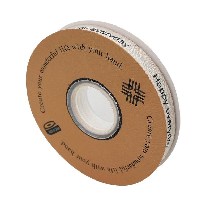 Cinta de algodón inglés estilo artístico pastel de flores frescas caja de regalo cinta de postre ramo de cinta paquete de material de diy