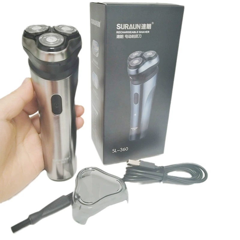 Быстрая бритва зарядка электрическая бритва Мужская бритва SL-360 USB-интерфейс для зарядки