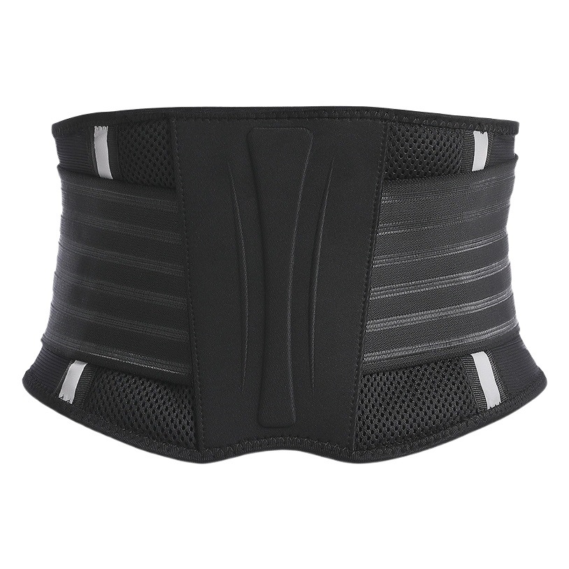 Soporte de cintura deportiva fitness luminoso correr presión entrenamiento faja estrecha transpirable primavera apoyo faja