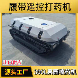 厂家出口定制履带遥控打药机300L 果园农药喷雾机 汽油动力打药机