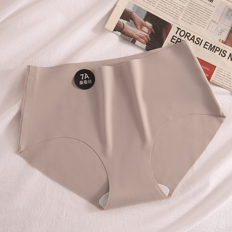 Alta calidad sin costuras de seda de hielo yoga deportes sin clip de cadera sin deformación seda de hielo sin costuras Mediados de cintura cómodos escritos para mujeres